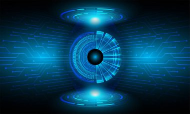 Siber devre gelecekteki teknoloji kavramı