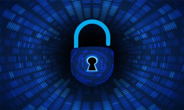 siber güvenlik kavramı arka plan, soyut doku