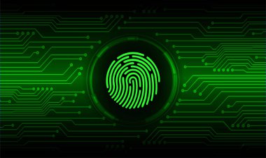  Soyut gelecek arayüzü. teknoloji kavramı. 