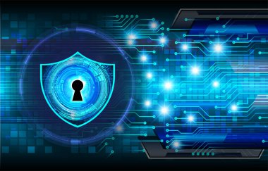 anahtar deliğiyle siber güvenlik kavramı