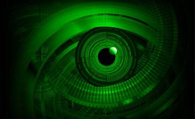 soyut fütüristik teknoloji arka plan vektör çizim