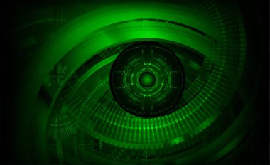 soyut fütüristik teknoloji arka plan vektör çizim