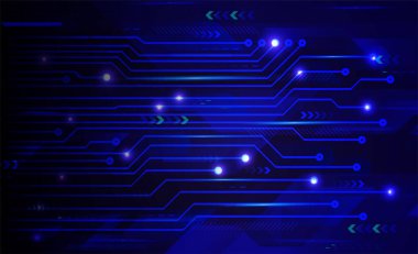 soyut fütüristik teknoloji arka plan vektör çizim