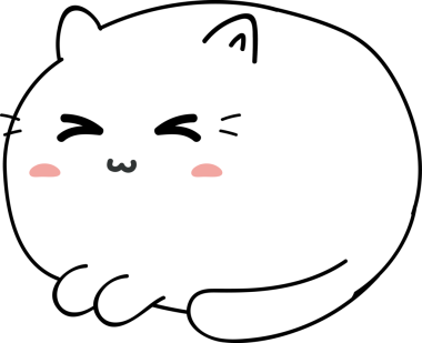 Tatlı kedi çizgi filmi, kedi yavrusu.