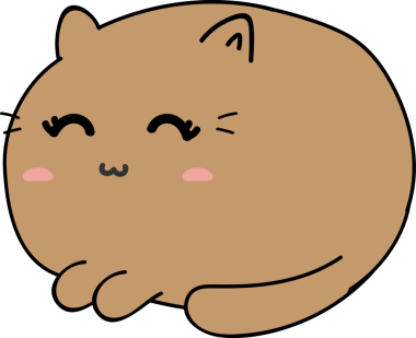 Tatlı kedi çizgi filmi, kedi yavrusu.