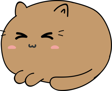 Tatlı kedi çizgi filmi, kedi yavrusu.