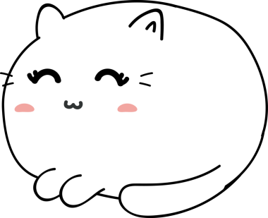 Tatlı kedi çizgi filmi, kedi yavrusu.