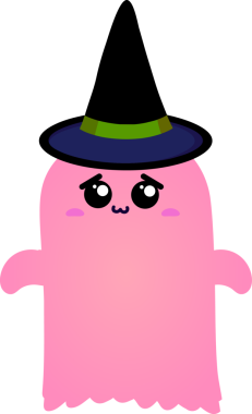 Tatlı hayalet çizgi filmi, cadılar bayramı