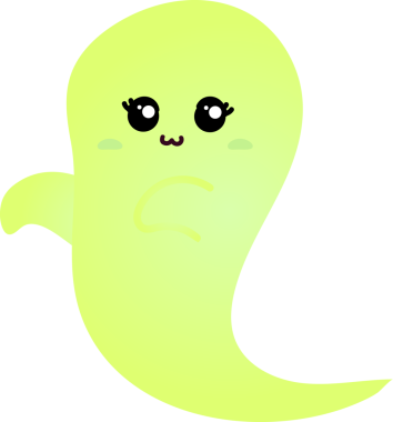 Tatlı hayalet çizgi filmi, cadılar bayramı