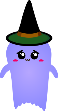 Tatlı hayalet çizgi filmi, cadılar bayramı