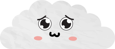 sevimli bulut kağıtları, çizgi film elementleri