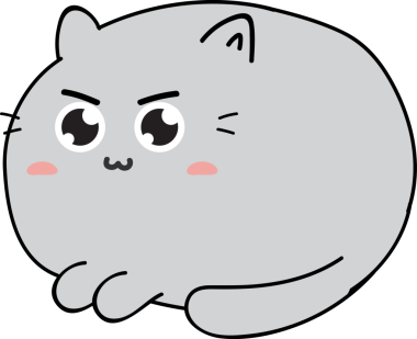 Tatlı kedi çizgi filmi, kedi yavrusu.