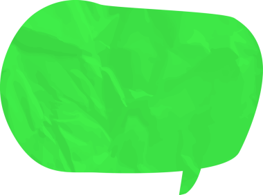 Eski grunge kağıt konuşma balonu, buruşuk element