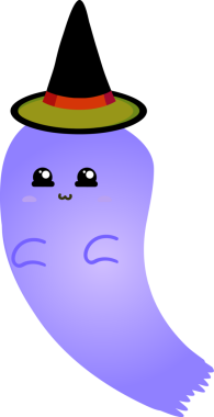 Tatlı hayalet çizgi filmi, cadılar bayramı