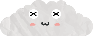 Şirin bulut kağıdı sanatı, buruşuk element