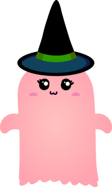 Tatlı hayalet çizgi filmi, cadılar bayramı