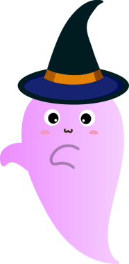 Tatlı hayalet çizgi filmi, cadılar bayramı