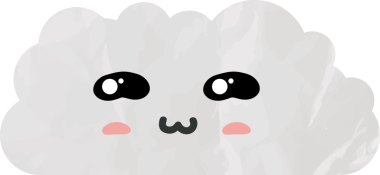 Şirin bulut kağıdı sanatı, buruşuk element