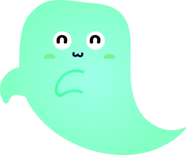 Tatlı hayalet çizgi filmi, cadılar bayramı