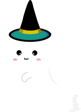 Tatlı hayalet çizgi filmi, cadılar bayramı