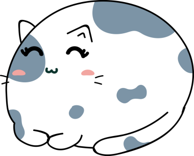 Tatlı kedi çizgi filmi, kedi yavrusu.