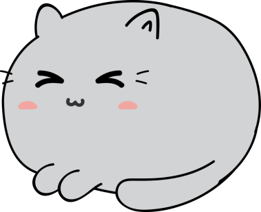 Tatlı kedi çizgi filmi, kedi yavrusu.