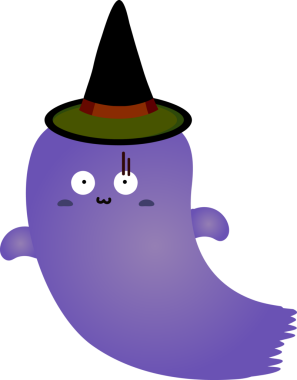 Tatlı hayalet çizgi filmi, cadılar bayramı