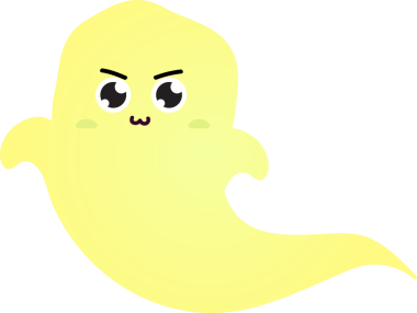 Tatlı hayalet çizgi filmi, cadılar bayramı