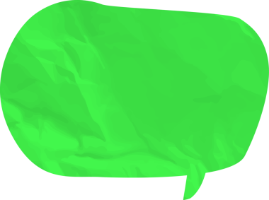 Eski grunge kağıt konuşma balonu, buruşuk element