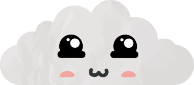 Şirin bulut kağıdı sanatı, buruşuk element