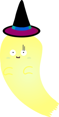 Tatlı hayalet çizgi filmi, cadılar bayramı