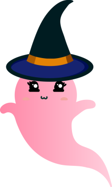 Tatlı hayalet çizgi filmi, cadılar bayramı