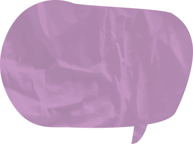 Eski grunge kağıt konuşma balonu, buruşuk element