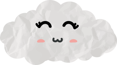 Güzel bulut kağıdı sanatı