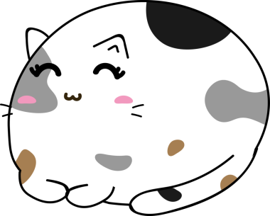 Tatlı kedi çizgi filmi, kedi yavrusu.