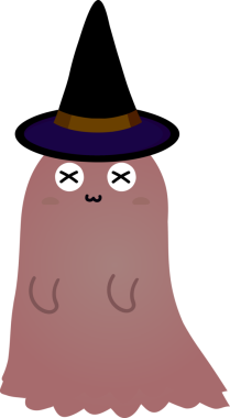 Tatlı hayalet çizgi filmi, cadılar bayramı