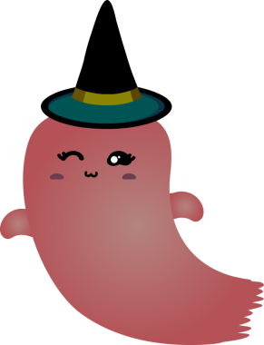 Tatlı hayalet çizgi filmi, cadılar bayramı