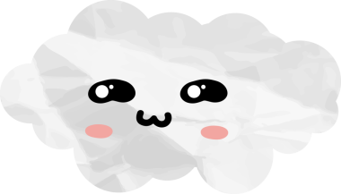 Güzel bulut kağıdı sanatı