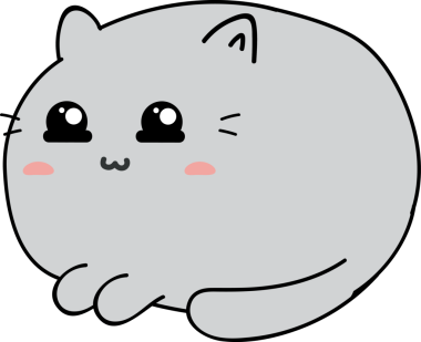 Tatlı kedi çizgi filmi, kedi yavrusu.