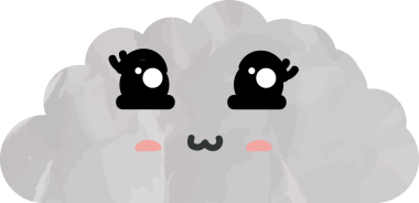 Şirin bulut kağıdı sanatı, buruşuk element