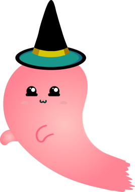 Tatlı hayalet çizgi filmi, cadılar bayramı