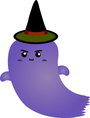 Tatlı hayalet çizgi filmi, cadılar bayramı