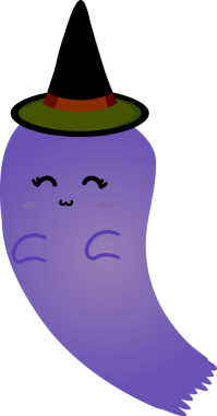 Tatlı hayalet çizgi filmi, cadılar bayramı