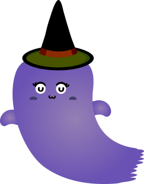 Tatlı hayalet çizgi filmi, cadılar bayramı