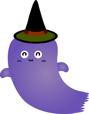 Tatlı hayalet çizgi filmi, cadılar bayramı