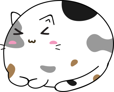 Tatlı kedi çizgi filmi, kedi yavrusu.