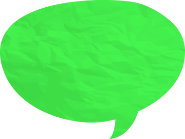 Eski grunge kağıt konuşma balonu, buruşuk element