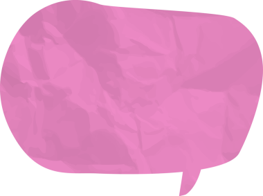 Eski grunge kağıt konuşma balonu, buruşuk element