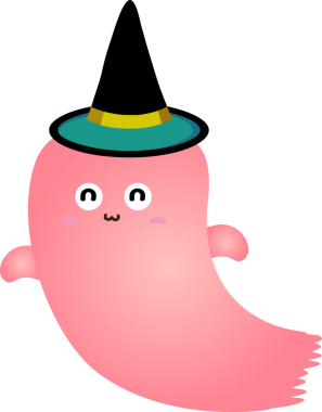 Tatlı hayalet çizgi filmi, cadılar bayramı