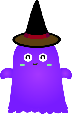 Tatlı hayalet çizgi filmi, cadılar bayramı